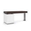 Glamorous modern desk with drawers