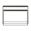 Stacked minimal style console tables