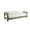 Enhance your outdoor space with the Caldwell Outdoor Sofa in Shale. Stylish, durable, and comfortable for ultimate relaxation. Perfect for gatherings!