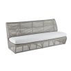Elevate your outdoor space with the Dupont Outdoor Sofa in Porpoise Bouclé. Stylish, comfortable, and weather-resistant for ultimate relaxation.