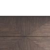 70s style brown veneered classic cube end table