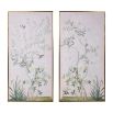Set of 2 floral prints