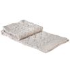 Cosy knitted throw