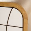 Alluring cabinet with curved line design and two doors