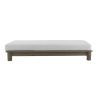 Shop the Caldwell Outdoor Ottoman in stylish Porpoise Boucle. Perfect for lounging, it adds comfort and elegance to your outdoor space.