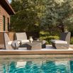 Stylish and durable, the Dupont Outdoor Chair offers comfortable seating for any outdoor space. Perfect for relaxation and entertaining in style!