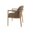 Enhance your outdoor space with the Chilton Outdoor Dining Chair. Stylish, durable, and comfortable—perfect for al fresco dining and relaxation.