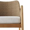 Enhance your outdoor space with the Chilton Outdoor Dining Chair. Stylish, durable, and comfortable—perfect for al fresco dining and relaxation.