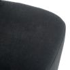 Poppy Swivel Chair - Midnight Grey Velvet