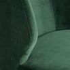 Poppy Swivel Chair - Forest Velvet