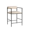 Barbana Counter Stool - Oxford White