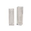 Small textured glass vase 