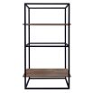 Luxurious wooden display shelving unit