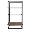 Luxurious wooden display shelving unit