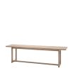 Nikko Dining Bench - Smoked