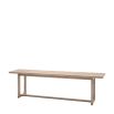 Nikko Dining Bench - Smoked