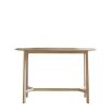 Minimalist elegant wooden console table