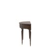 Side table in semi circular shape
