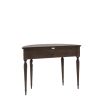 Side table in semi circular shape