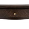 Side table in semi circular shape