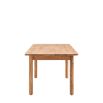 Elegant wooden rectangular dining table