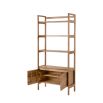 Minimalist elegant wooden open display