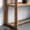 Wooden open display unit