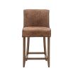 Atticus Bar Stool - Brown
