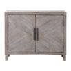 A white washed accent cabinet by Uttermost