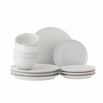 Elevate your dining experience with the Addison 12 Piece Dinner Set in elegant white. Perfect for any occasion, blending style and functionality.