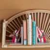 Ravishing rattan floating shelf