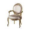 Gold Gilt Emmanuel Ribbon Armchair