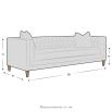 Gwyneth 4 Seater Sofa