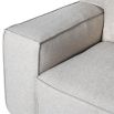 A luxury 2-seater plush sofa with a neutral colour 