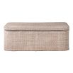 Natural rattan storage box