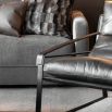 Hillsdale Armchair - Titanic Espresso