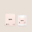 A luxurious 100% natural camomile, geranium and rose candle