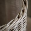 Natural woven storage baskets