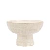Subtle rib textured vase