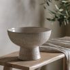 Subtle rib textured vase