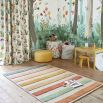 Shop the Villa Nova Candy Cane Rug in Ice Cream. Perfect for adding a playful touch to your space with its vibrant colors and soft texture.