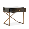 Brasswood Bedside Table
