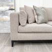 Modern chic style sofa with luxury rectangular cushions
