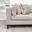 Modern chic style sofa with luxury rectangular cushions