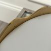 Clearance Ripple Semi Flas Mount - Brass