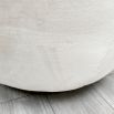 Clearance - A stunning white swivel/rocking chair with a golden base
