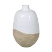 Elegant, scandi-inspired vase with beige base
