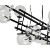 Icardi Pendant Lamp - Matte Black/Clear