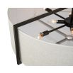 Sanderson Pendant Lamp - Matt Black/Beige