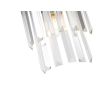 Regency Wall Lamp - Matte Black/Clear
